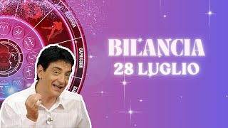 Bilancia ♎️ Loroscopo di Paolo Fox  28 Luglio 2024  La Luna esige sincerità e dialogo [upl. by Shirline]