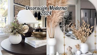 DECORACIÓN MODERNA 2024 IDEAS PARA DECORAR TU CASA DESPUÉS DE NAVIDAD [upl. by Ynnaj]