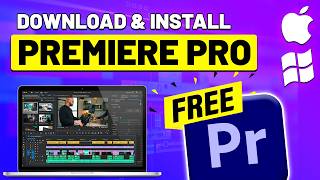 How to Download Adobe Premiere Pro for FREE on PC amp MAC in 2024 Updated Way [upl. by Eitsirhc]