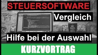 Steuersoftware vergleich  Steuererklärung selber machen [upl. by Zoellick754]