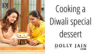 Cooking a Diwalis Special Dessert by Dolly Jain and Sneha [upl. by Rosamund97]