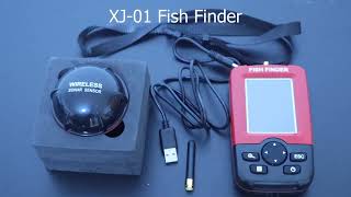 Sonar Fish Finder XJ01 [upl. by Nosnehpets343]