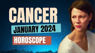 Blessings in Career and Relationships 🔆 CANCER JANUARY 2024 HOROSCPE [upl. by Leanna]