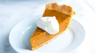 Easy Pumpkin Pie Recipe [upl. by Reifnnej627]