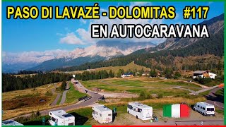 Passo di Lavazè  Dolomitas en Autocaravana  en el paraíso [upl. by Itch610]