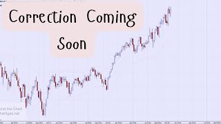 Technical Analysis of Stock Market  Correction Coming Soon [upl. by Rodman]