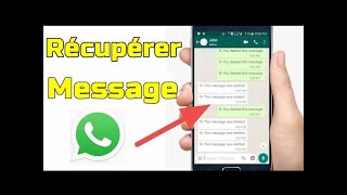 Comment Récupérer Les Message Supprimé Sur whatsapp iPhone？ [upl. by Zweig]