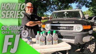 Do It Yourself Oil Change Detailed Toyota FJ Cruiser Oil Change amp Reset Maintenance Required Light [upl. by Enelaj]