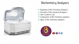 Bio Chemistry analyzers  Biomedical Engineers TV [upl. by Karas]