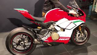 Ducati Panigale V4 Speciale Sound Check Akrapovic full Titanium Racing Exhaust [upl. by Leone43]