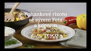 Tesco Recepty  Pohankové rizoto se sýrem Feta a koprem [upl. by Tsui]