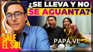 ¡Hasta lloró Adal Ramones CAYÓ en la BROMA de su hija Paola y terminó mal  Sale el Sol [upl. by Adnarim]