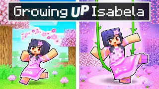 Growing Up As ISABELA From ENCANTO In Minecraft [upl. by Fernas]