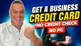 Get a Business Credit Card with Bad Personal Credit  No Credit Check  No PG [upl. by Jeaz973]