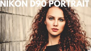 Nikon D90 📸 Portrait Photography  Image Quality [upl. by Corilla18]