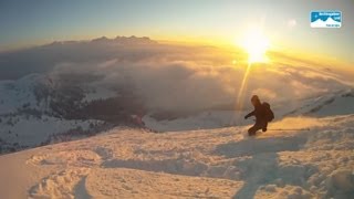 Skifahren Skitour Bayern Deutschland 360° Ein Wintererlebnis auf dem Predigtstuhl Bad Reichenhall [upl. by Dray]