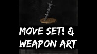 Dark Souls III Morion Blade Move Set [upl. by Labors33]