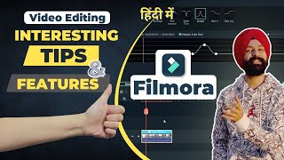 Interesting Tips and Features 🔥 Wondershare Filmora  Tips in Hindi [upl. by Kano]