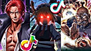 Coldest 🥶 Anime Moments Tiktok compilation PART2  with anime and music name [upl. by Asille]