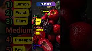 Guess the Fruit Challenge How Many Can You Name shorts quiz fruit [upl. by Fugere]