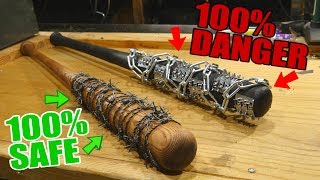 DIY 100 SAFE Fully Realistic LUCILLE The Walking Dead  Ultra Lucille 20 [upl. by Harmonia]