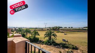 SECOND FLOOR 2 BED APARTMENT WITH GOLF VIEWS ON MAR MENOR GOLF RESORT [upl. by Eivod]