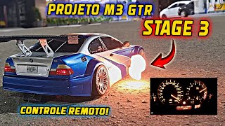 FIZ O REMAP  STAGE 3  PROJETO BMW M3 E46 GTR DO NFS MOST WANTED FINALIZADO [upl. by Ymer]