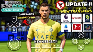 COMMENT TÉLÉCHARGER PES 2024 PPSSPP [upl. by Fara]