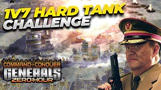 1 Stealth vs 7 Tank HARD AIs  Generals Zero Hour [upl. by Sitruk]