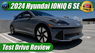 2024 Hyundai IONIQ 6 SE RWD Test Drive Review [upl. by Atinuahs]