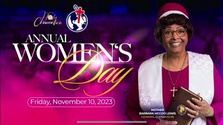 COGIC 115th Holy Convocation  Annual Women’s Day [upl. by Yregerg850]