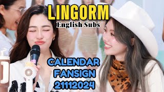 FULL VIDEOLINGORM CALENDAR FANSIGN EngSubs Part 1 lingorm linglingkwong ormkornnaphat [upl. by Traci273]