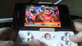 reicast Emulador de DREAMCAST para Android  Marvel Vs Capcom 2  con pad [upl. by Wilmar]