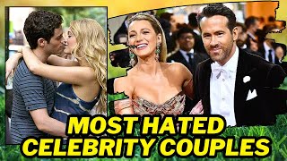 MOST HATED Celebrity Couples Revealed [upl. by Enoid]