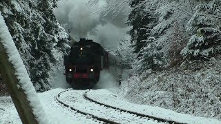 Die Schwäbische Waldbahn im Winter 2017 [upl. by Htederem584]