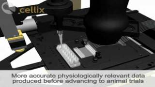 Cellix VenaFlux Platform overview of microfluidic pump and biochips for cell biology [upl. by Dorrej]