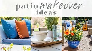 Gorgeous Patio Decorating Ideas  Patio Makeover Ideas 2024 [upl. by Mobley807]