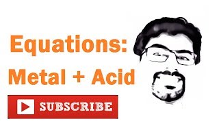 Acids Bases amp Salts for OLevels  Part 3  Reactions  Acid  Metal [upl. by Aicinet]