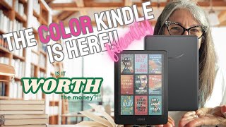 Lets Take a Look at the NEW COLOR KINDLE The Colorsoft  Is it Worth the Money [upl. by Hosfmann]