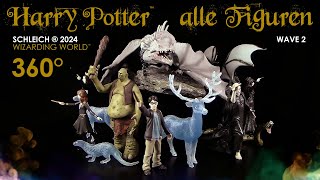 Schleich ® Harry Potter ™ Wizarding World ™ Serie 2  alle Figuren 360° zusammen [upl. by Blasius]