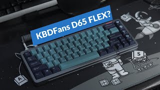 KBDfans D65 Flex Tutorial Mechanical keyboard Mod Sound test Durock Pom Durock Stabilizer [upl. by Gabrielson682]