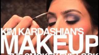 Kim Kardashian Smokey Eye Tutorial [upl. by Manoop281]