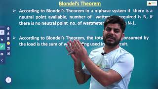 Blondels Theorem  State and Prove Blondel theorem  Blondel Theorem Proof in hindi  readby [upl. by Bonine]