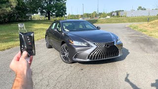 2025 Lexus ES350 Start Up Test Drive Walkaround POV and Review [upl. by Halda]