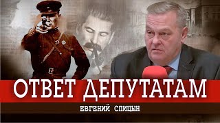 Евгений Спицын Ответ красноярским депутатам [upl. by Ecerahc]