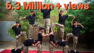 Tribute to Pak army National song performance students of the white dove school system Bilalabad [upl. by Morganne838]