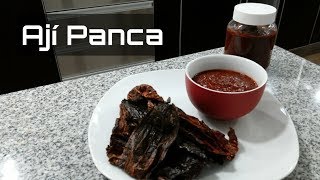 AJÍ PANCA CASERO AJI ESPECIAL O COLORADO  Ingredientes Caseros  Al Estilo Peruano [upl. by Algernon]