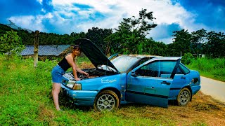 1996 Fiat Tempra Restoration  Restoration of a 28 year old rusty car reverse gear failure [upl. by Gronseth]