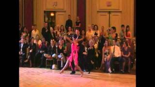 Tatiana Banko amp Andre Strinadko  2011 Virginia Dancesport  Pro Latin  Samba Intro [upl. by Asirem]