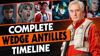 Wedge Antilles  Complete Star Wars Character Timeline [upl. by Ahsitram669]